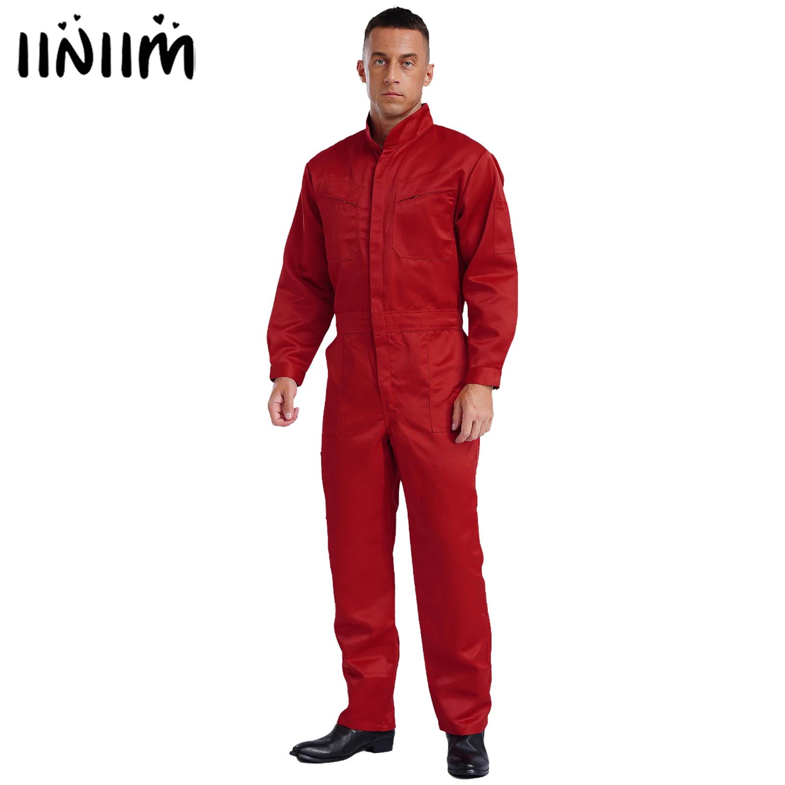 Wedding Job - Baju kerja Jumpsuit pria 100% katun,