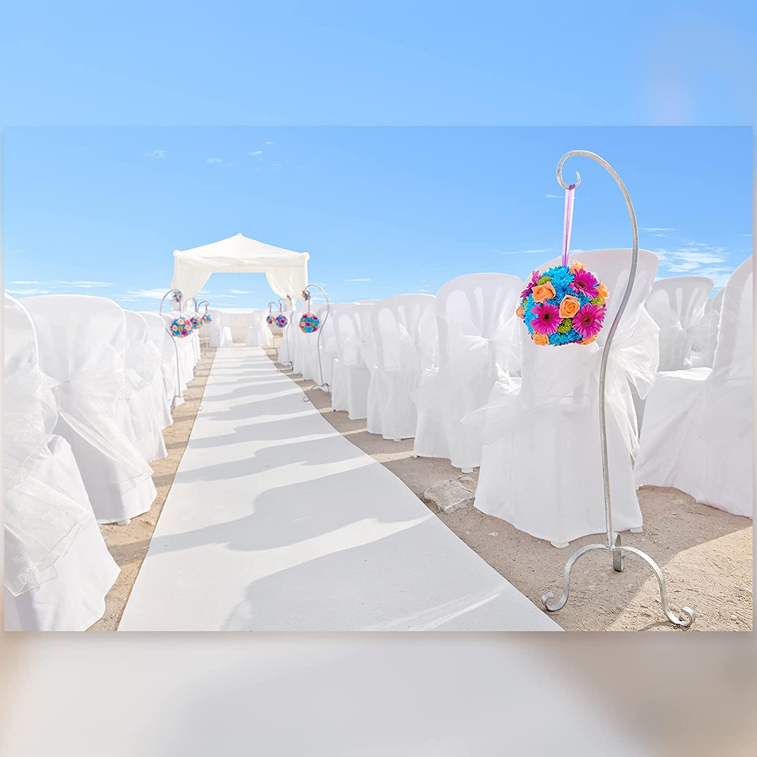 Karpet Putih Pernikahan Anti S - Aisle Runner White ulasan dan harga