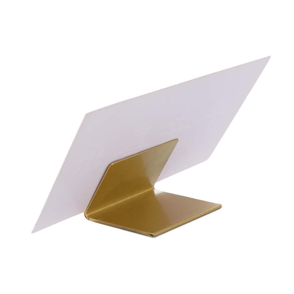 Penyangga Nomor Meja Logam, Pe - Table Number Gold ulasan dan harga