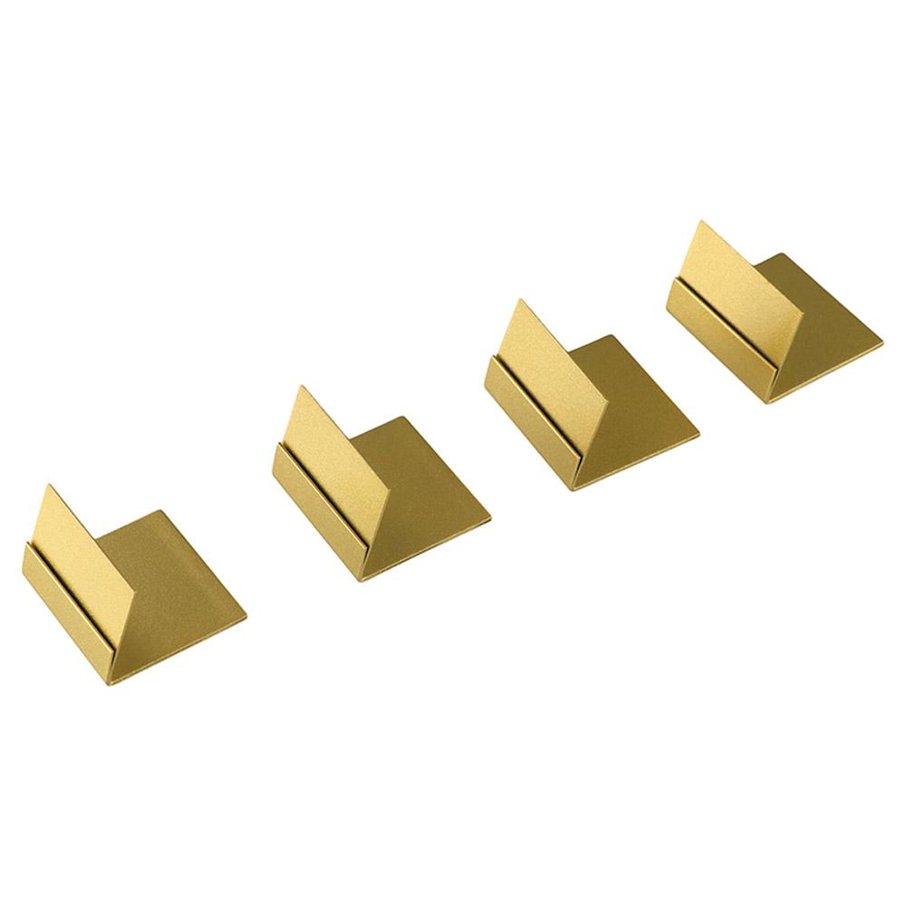 Penyangga Nomor Meja Logam, Pe - Table Number Gold ulasan dan harga
