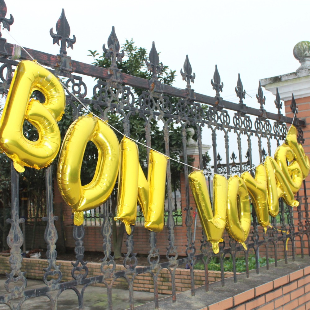 Bon Voyage balon-balon pesta b - Wedding Job ulasan dan harga
