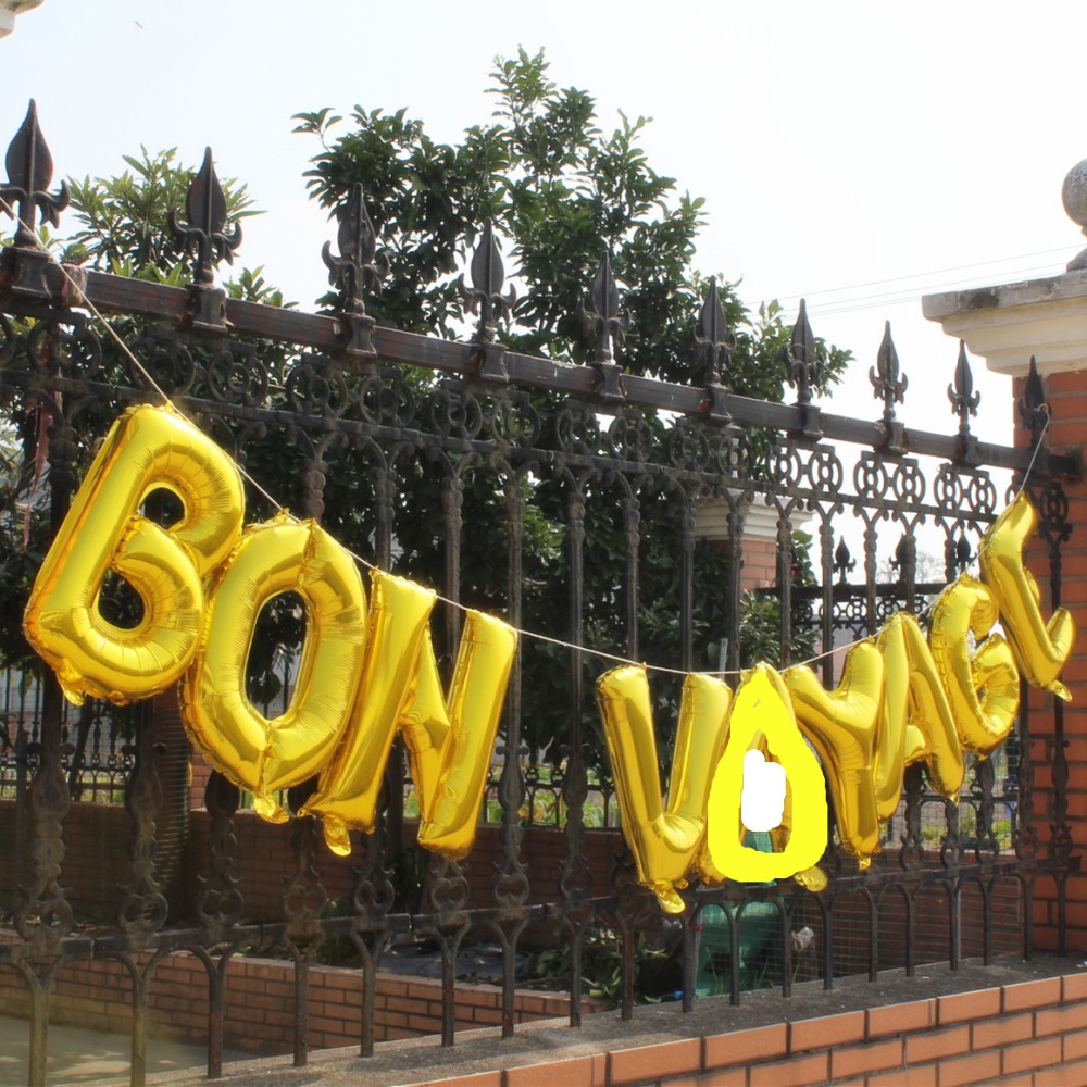 Bon Voyage balon-balon pesta b - Wedding Job ulasan dan harga