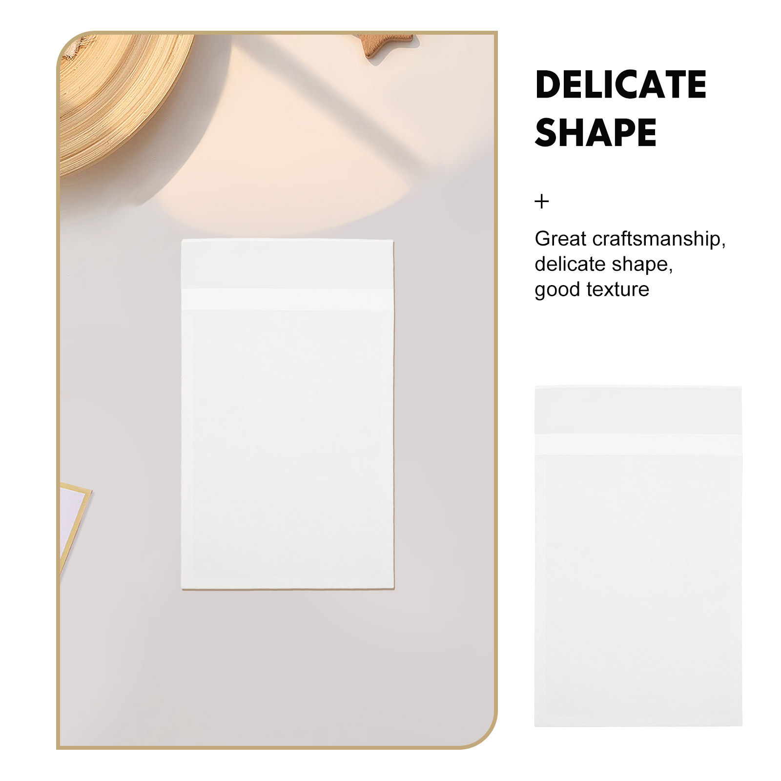 200Pcs Kantong Kertas Glassine - Wedding Envelopes ulasan dan harga