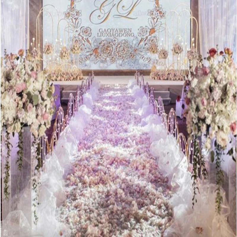 Dekorasi Pernikahan Putih Eleg - Aisle Runner White ulasan dan harga