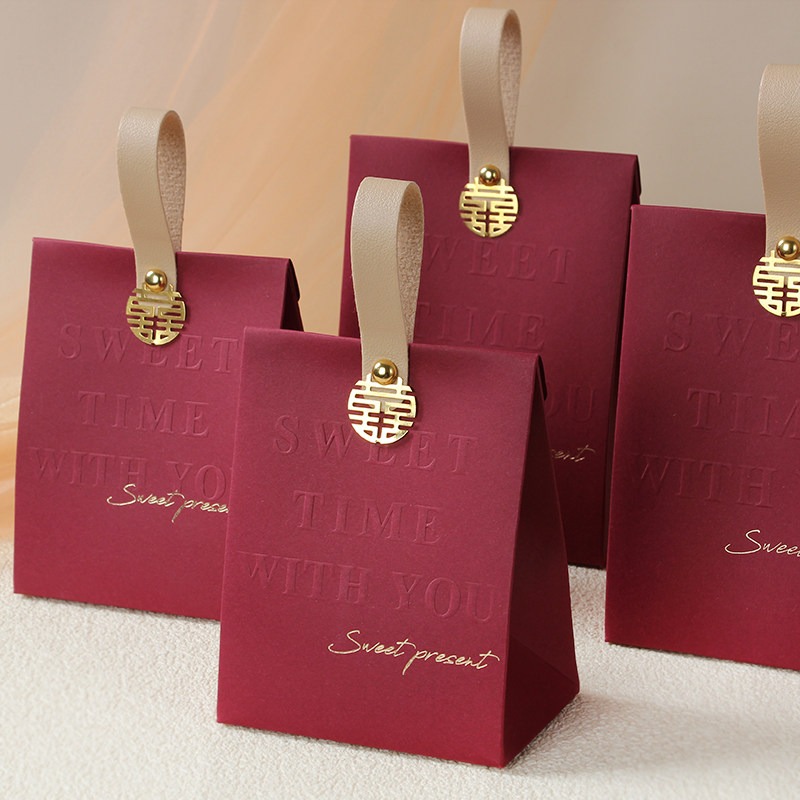 20/50 Buah Kotak Hadiah Merah  - Wedding Supply.Box ulasan dan harga