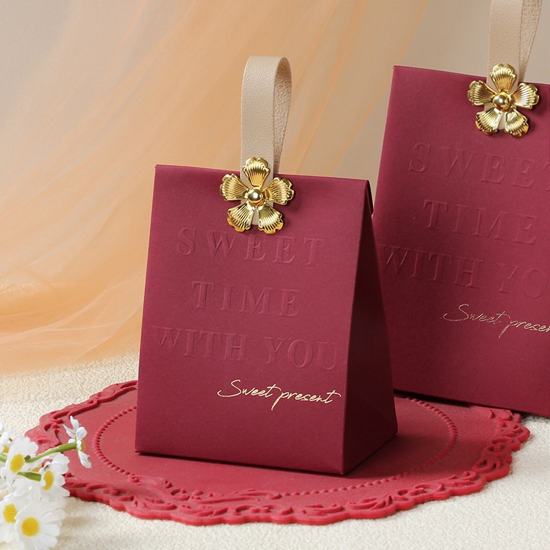 20/50 Buah Kotak Hadiah Merah  - Wedding Supply.Box ulasan dan harga