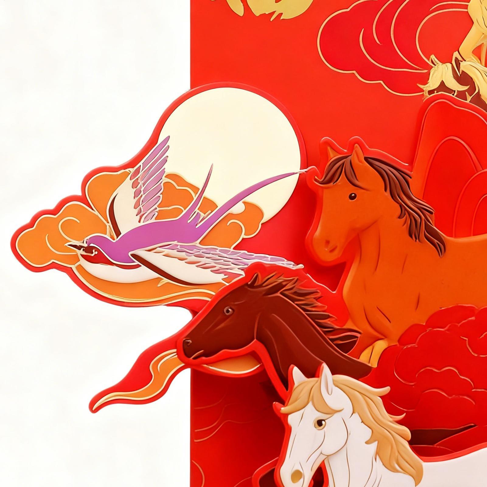 Amplop Merah Cina Portabel unt - Wedding Envelopes ulasan dan harga