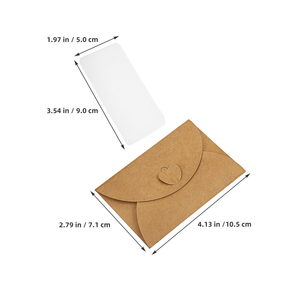 30 Set Amplop Mini Kraft Penut - Wedding Envelopes ulasan dan harga