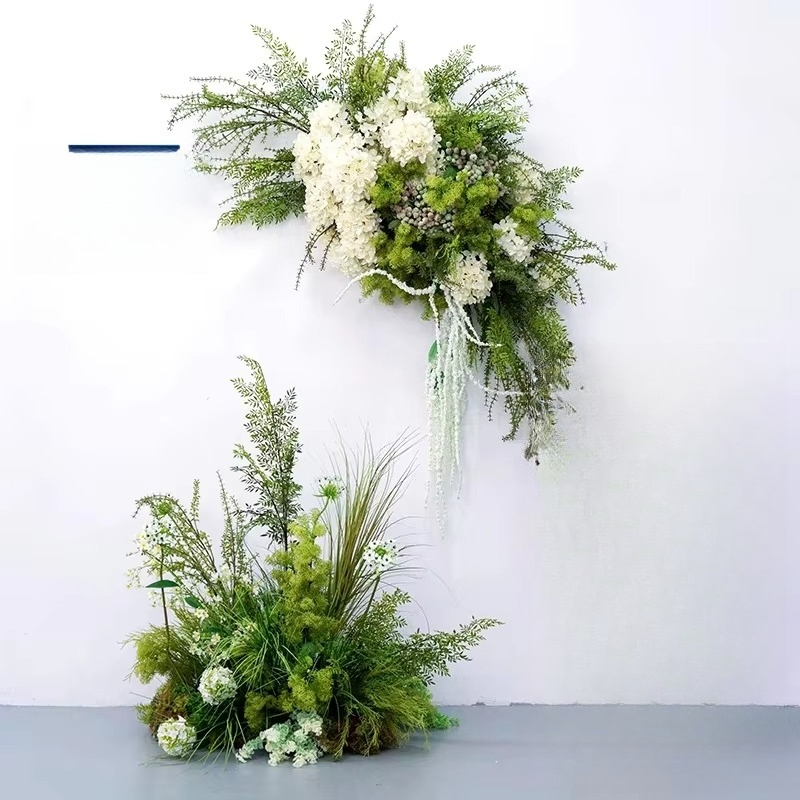 Dekorasi pernikahan hijau, jal - Aisle Runner White ulasan dan harga