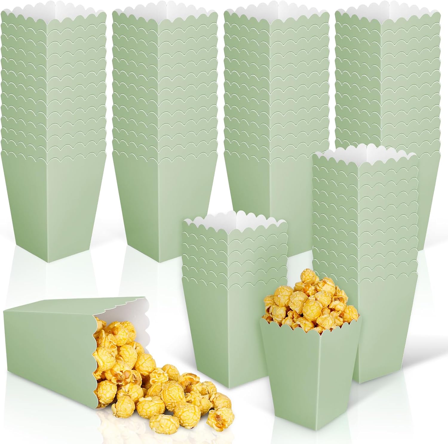 12 Buah Kotak Popcorn Mini Hij - Wedding Supply.Box ulasan dan harga