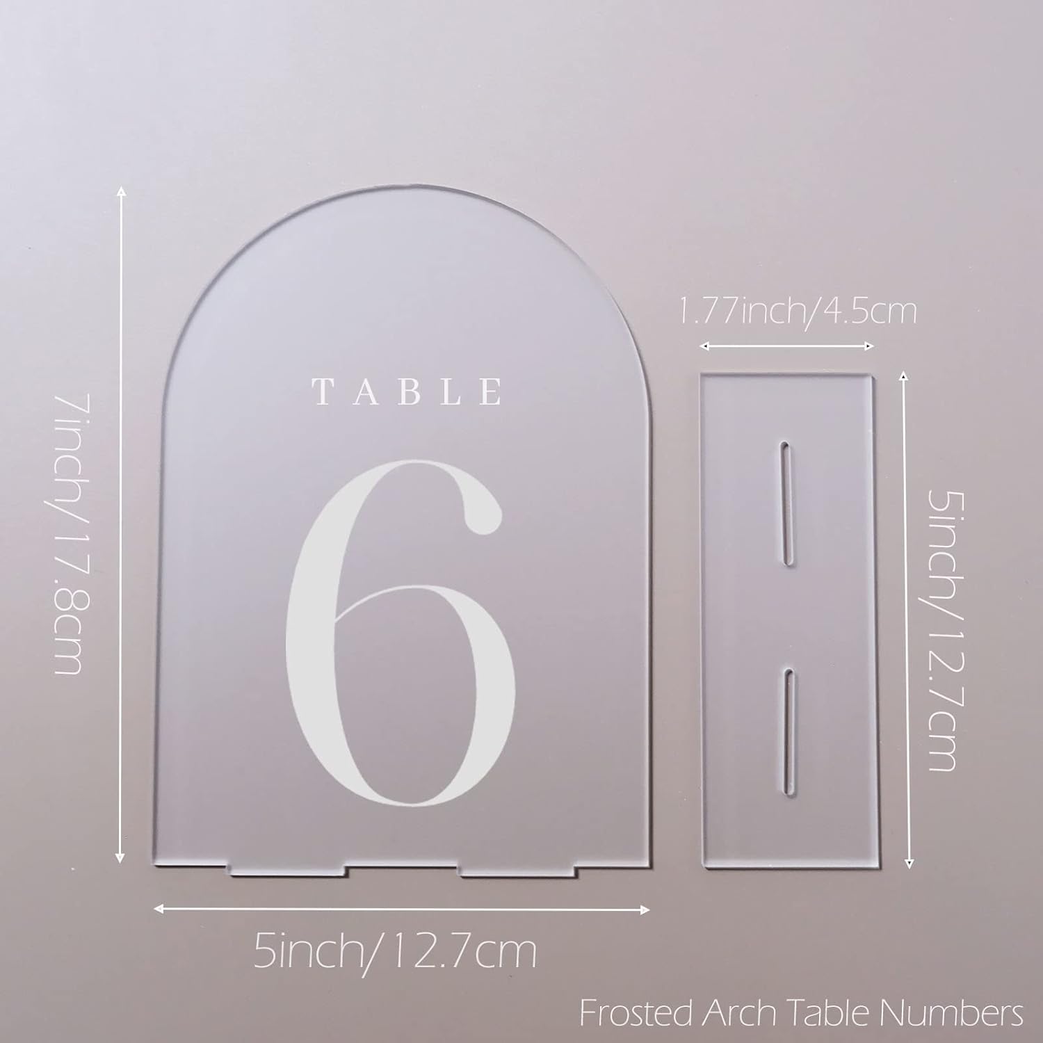 Nomor Meja Akrilik dengan Peny - Table Number Gold ulasan dan harga