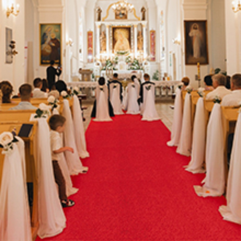 Karpet Lorong Pernikahan Elega - Aisle Runner White ulasan dan harga