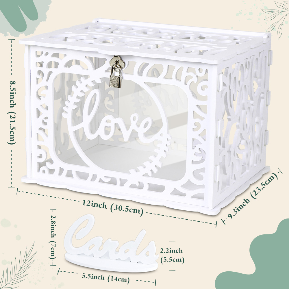 Kotak kartu pernikahan, kotak  - Wedding Supply.Box ulasan dan harga
